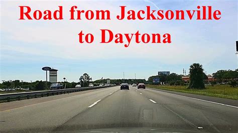 jax to daytona beach